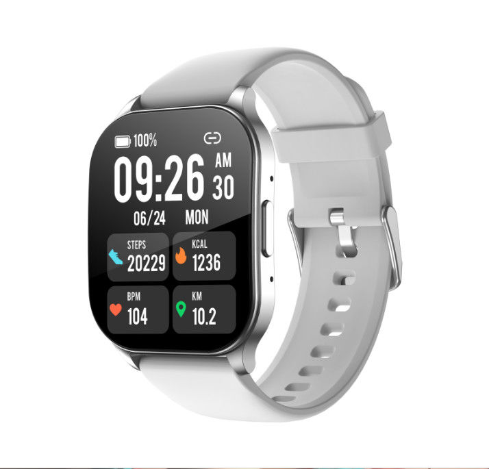 Magnetic Charging AMOLED Smart Watch Full Touch Screen Always On Display
