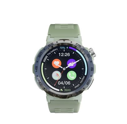 1.43''GPS 스마트 워치 야외 스포츠 Spo2 스트레스 모니터 고해상도